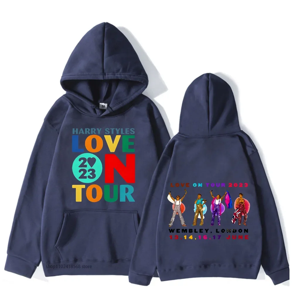 

Love O Tour Concert Hoodies Vintage Harrys Haus Clothes Women/Men Liebe Auf Tour Sweatshirts Y2k Pullover Music Band Streetwear