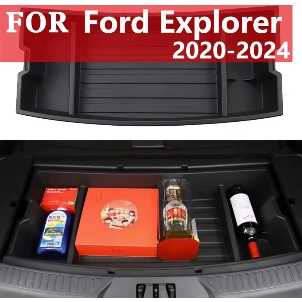 2020-2024 Ford Explorer Bagaj Gizli Saklama Kutusu SUV Bagaj İçi Yerleştirilebilir Kargo Saklama Kutusu Ekstra Alan