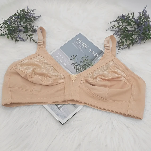 Womens Sexy Lace Bras with Underwire Large Breast Push Up Bra Bralette Plus  Size Bra Underwear 48C-115C (Color : Khaki, Size : 46C/105C) : :  Clothing, Shoes & Accessories