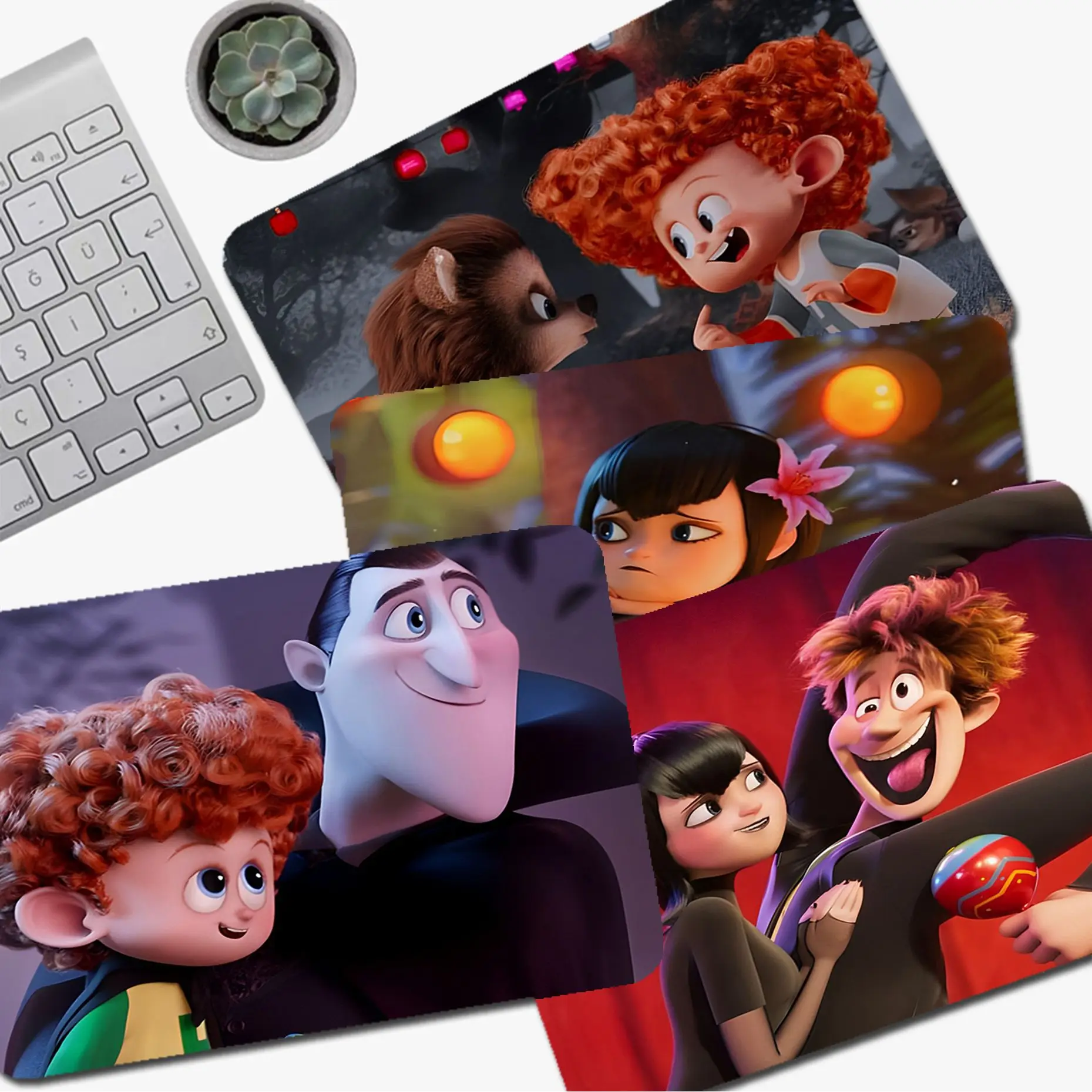 

Hotel Transylvania Movie Mousepad Non-slip Lockedge Office Student Gaming Thickened Large Writing Mouse Pad for Computer Table