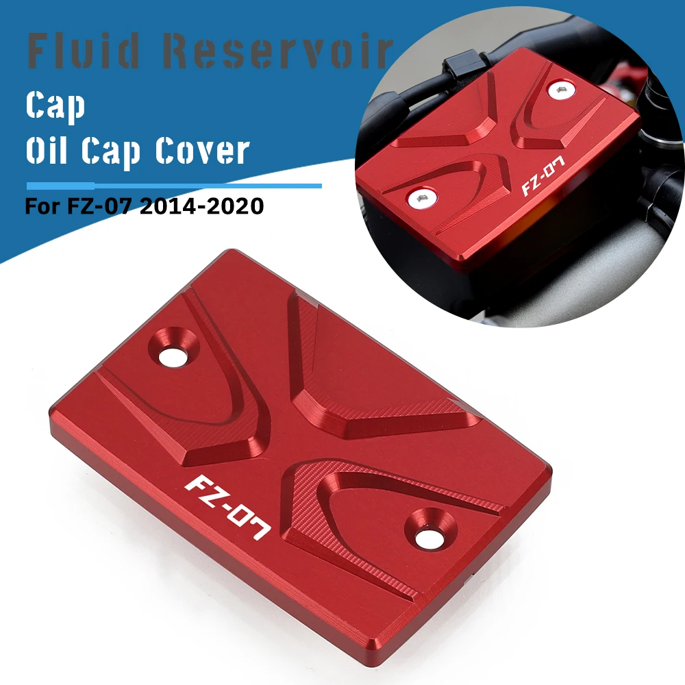 

2023 FZ-07 For Yamaha MT-07 MT 07 FZ07 MT07 FZ 07 2014-2023 2022 2021 2020 Motorcycle Front Brake Fluid Reservoir Oil Cap Cover
