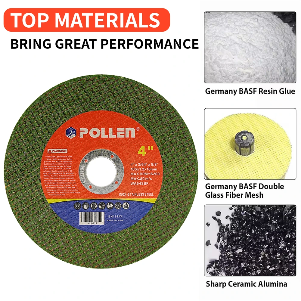5pcs/105mm Resin Grinding Disc 4