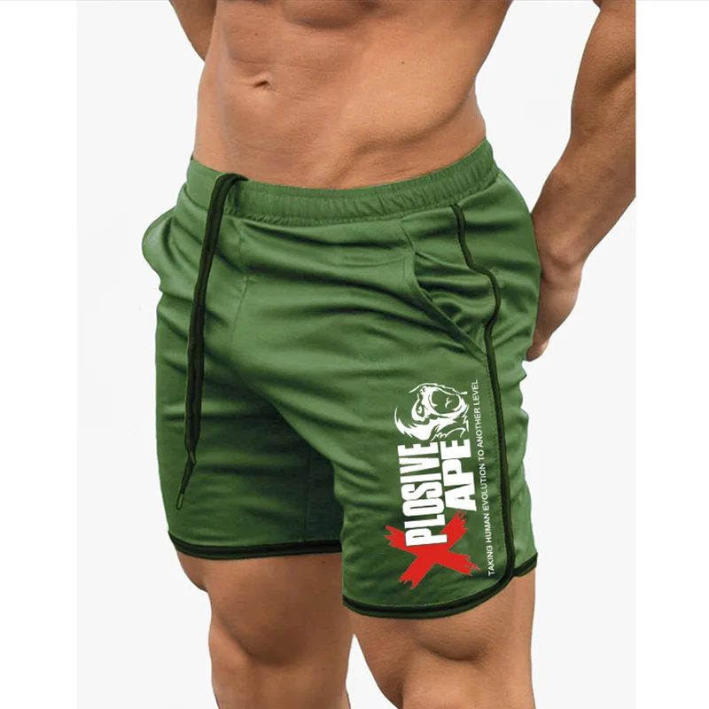 Zomer Hardloopshorts Heren Sport Jogging Fitness Shorts Snel Droog Heren Gym Shorts Sport Sportscholen Korte Broek men running shorts