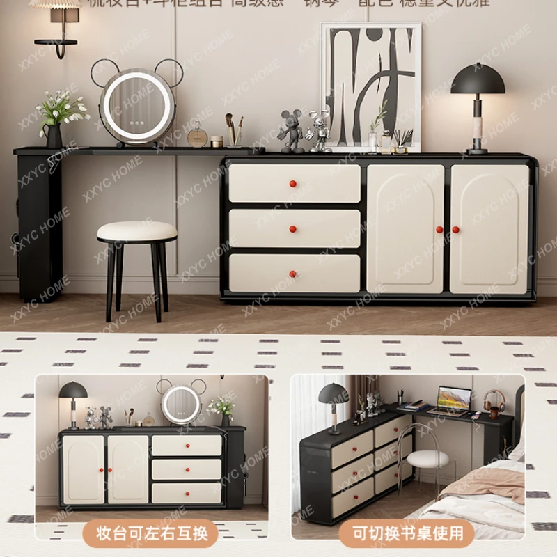

Italian Minimalist Chest of Drawers Dressing Table Integrated Bedroom Tailstock Storage