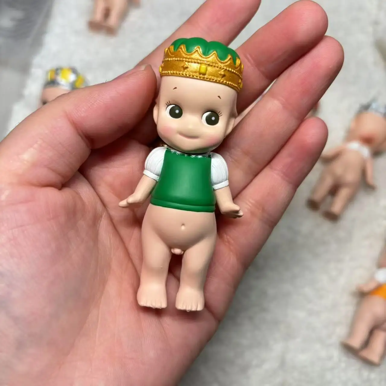 Sonny Angel Mini Figure Crown Series No box No bag Blind Box The