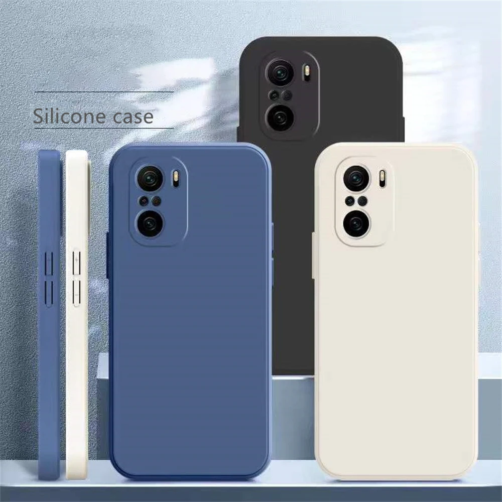 Ultra Slim Shockproof Silicone Phone Case - Solid Color TPU Back Cover