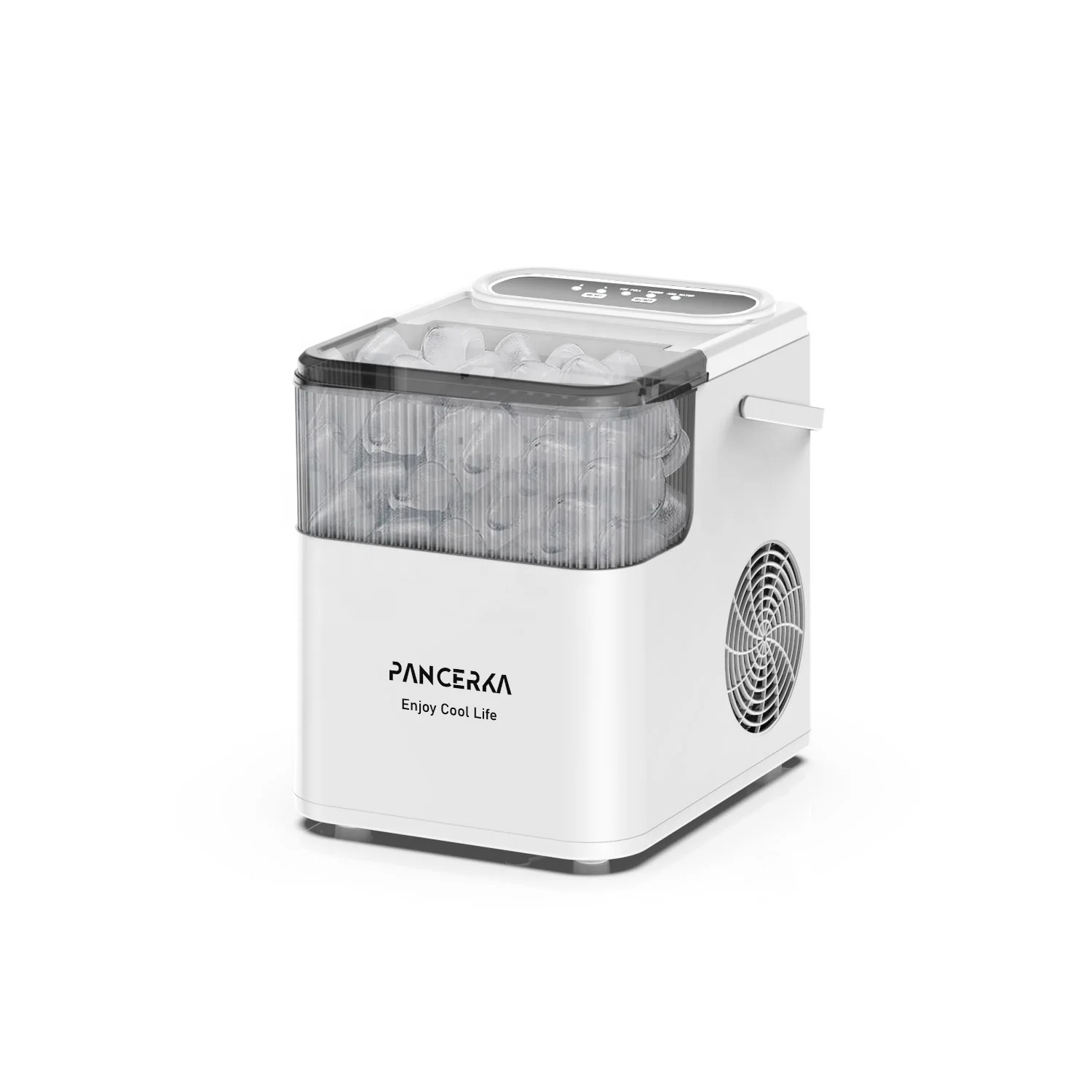US Stock 110V High Quality Countertop Ice Maker Adjustable Portable Electric Bullet Ice Maker Suitable for Household Office