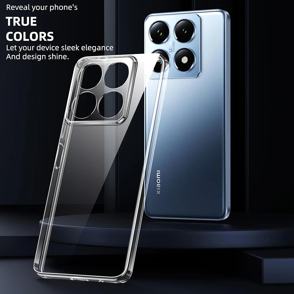Ultra Thin Clear TPU Silicone Soft Transparent Phone Case