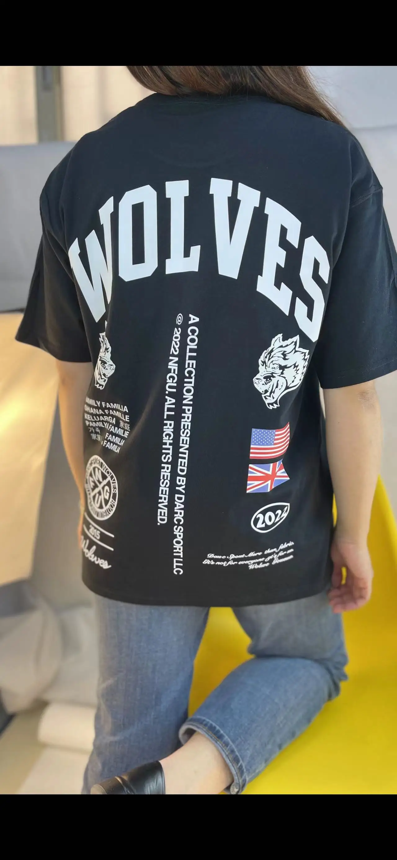 DARC SPORT Shirt UNION PREMIUM TEE IN WHITE Men Women High Quality DARC SPORT Shirt Digital Inkjet Printing Shirt