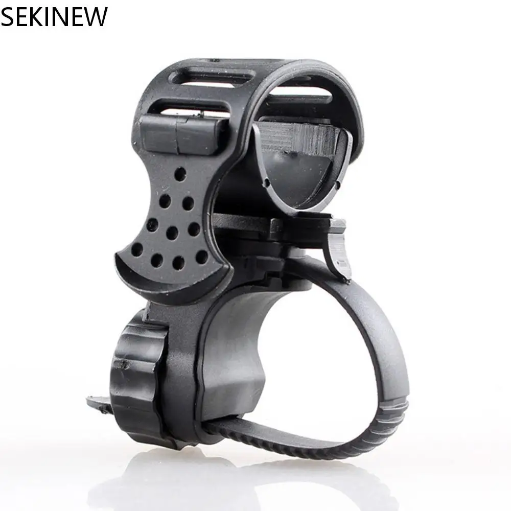 

Bicycle Lamp Holder Universal 360 Degree Rotating Cycling Flashlight Holder Torch Clamp Clip Holder Bracket Bicycle Accessories