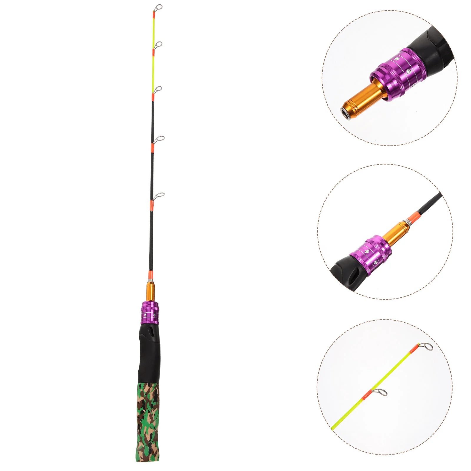 

Portable Fishing Rod Convenient Angling Pole Outdoor Lake Ice Fishing Rod Winter Ice Fishing Rod