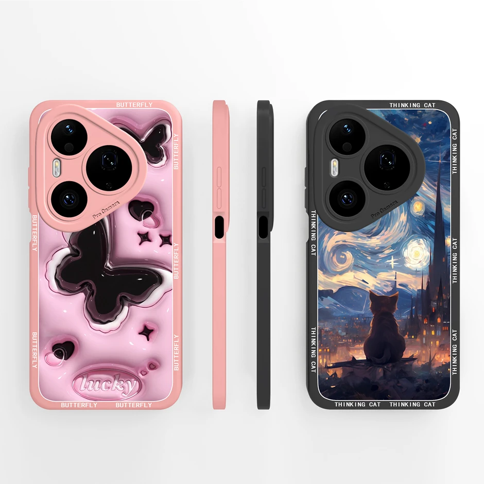 Cartoon Panda Star Portable Soft Minimalist Phone Case Cover