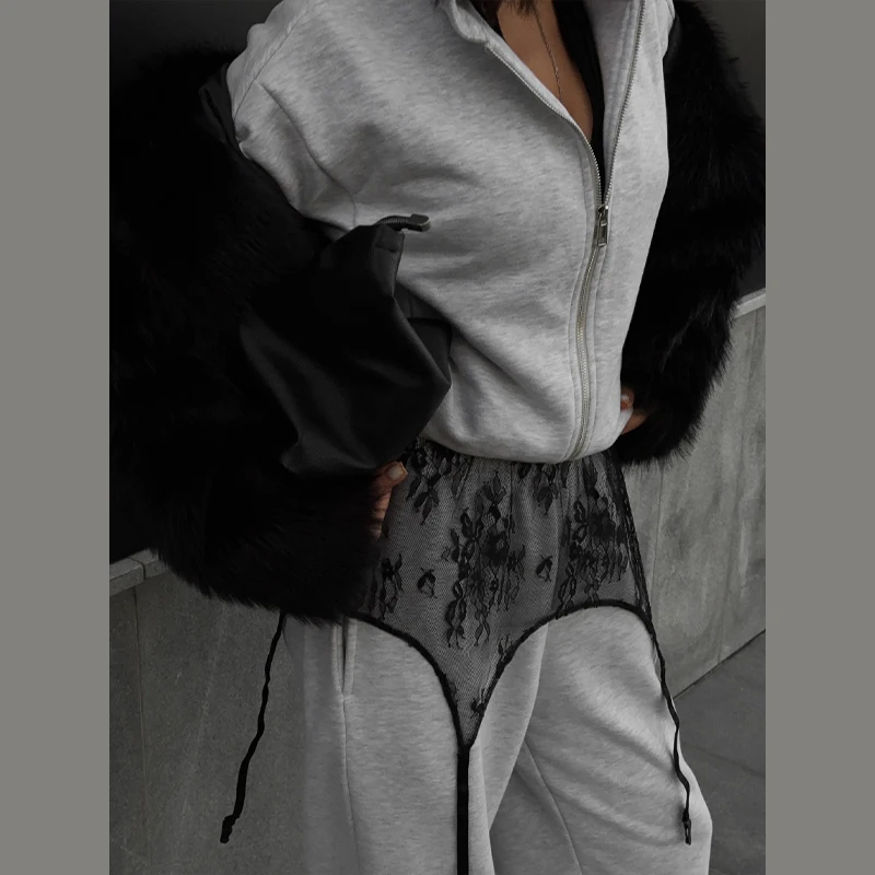 Bolero Elegante Floreale in Pizzo da Donna, Stile Vintage, Scavato, con Bordo Ondulato e Volant, Coprispalle per Vestiti e Top