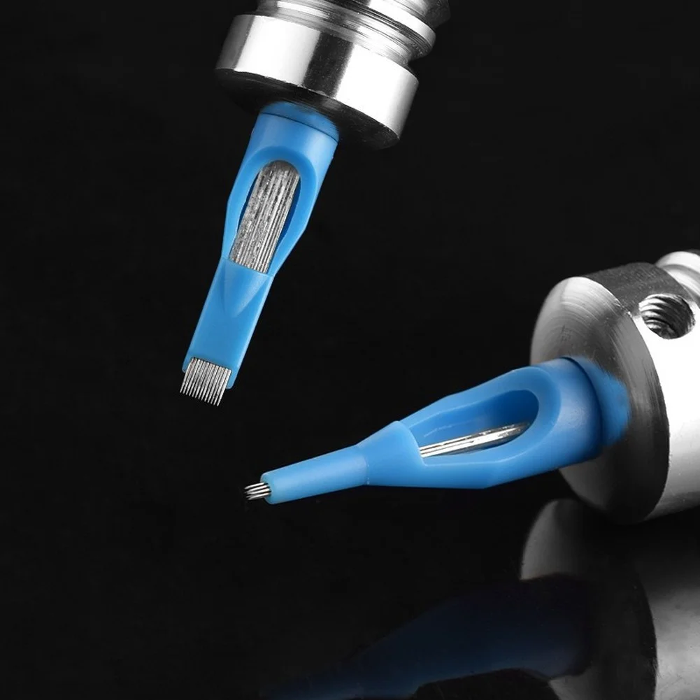 0.35MM Newest Tattoo Cartridge Needles Profession RL RM RS M1 Disposable Sterilized Permanent Makeup Tattoo Supplies Tools