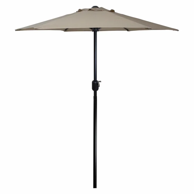 Northlight 6.5 ft. Outdoor Patio Market Umbrella with Hand Crank