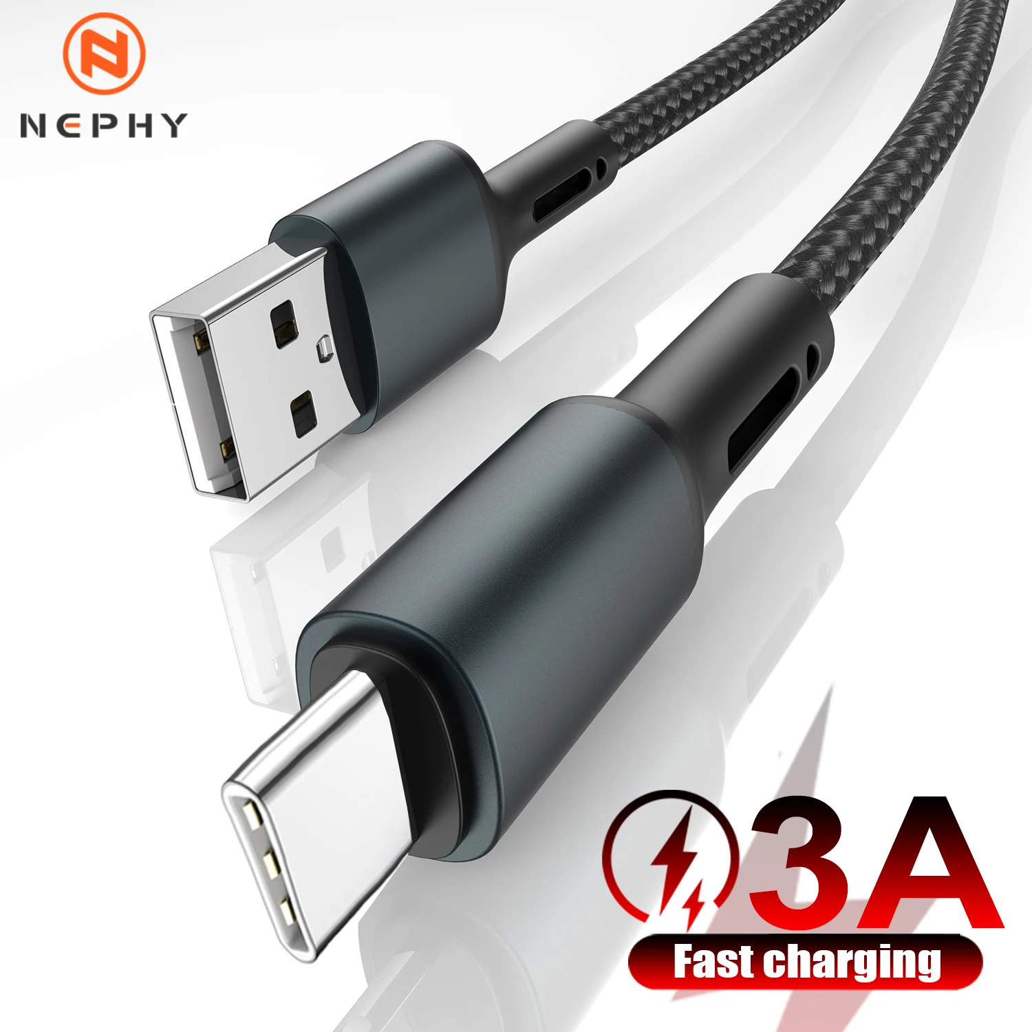 Premium USB Type C Quick Charge Data Cable - 2m/3m Lengths