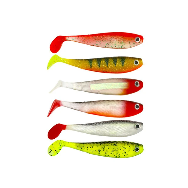 New Rainbow Color 5pcs/lot Easy Shiner Soft Lures 11.5cm 12.8g