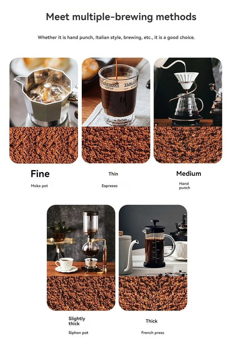 Neue Mini Handshake manuelle Mahlung praktische Edelstahl Keramik kern Kaffeebohnen mühle visuelle Kaffee maschine – Detail 6