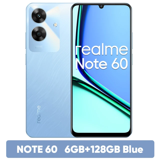 realme Note 60 5000mAh 32MPカメラ New Arrival] realme Note 60 Smartphone 32MP Camera 6.74'' 90Hz
