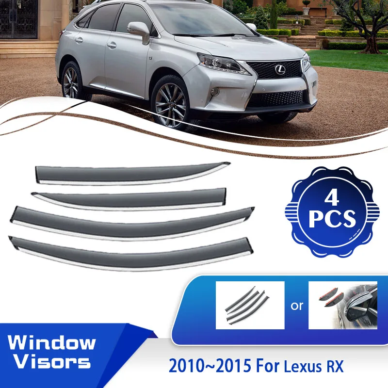 Front Windshield Sunshade For Lexus RX350 / RX450h (2010-2015) - Reflective UV Blocker 7 thumbnail image