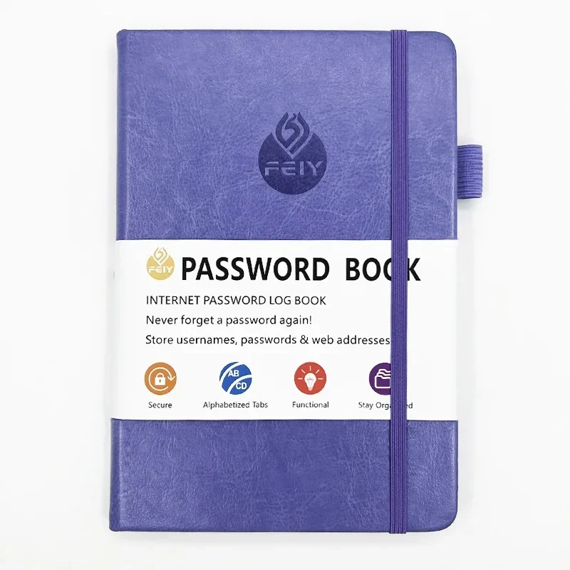 B6 Password Notebook Password Keeper Journal Notebook Organizer for Computer Internet Address Site Logins Office Home Gifts New