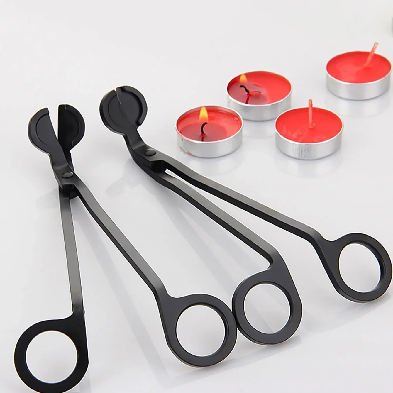 Candle Wick Trimmer Black Controllable Candle Tools