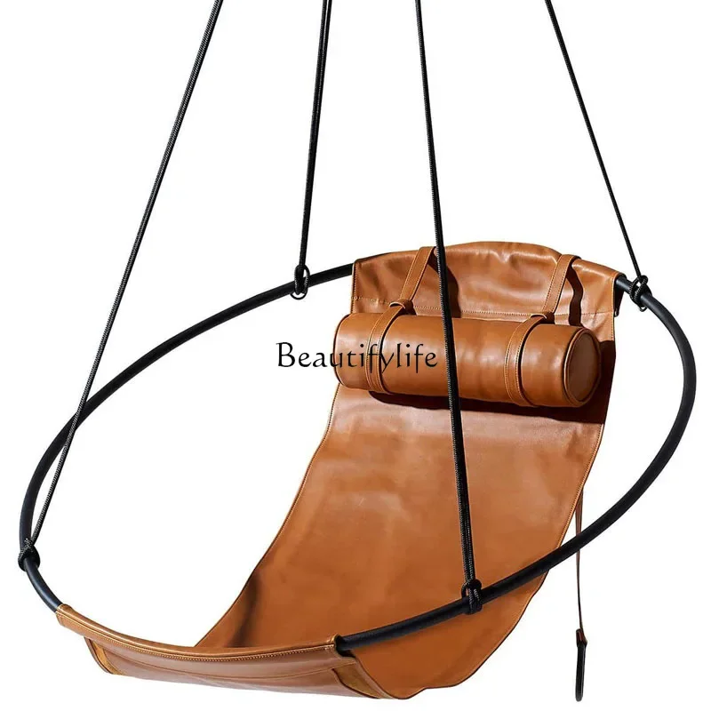 

Glider Swing Indoor Adult Home Use Nordic Balcony Outdoor Swing Art Glider