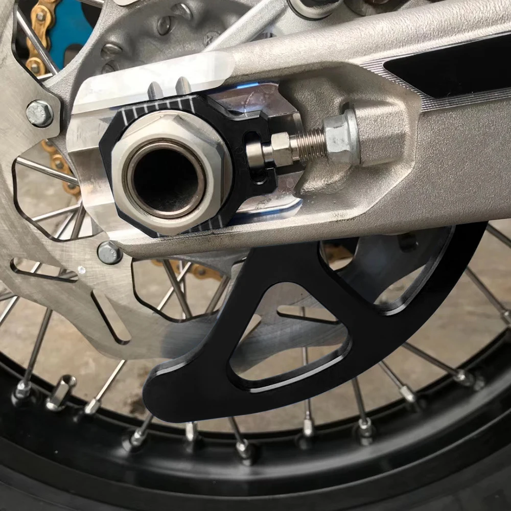 NICECNC Für GasGas EC 250 2021-2023 EC 250F EC 350F ECF 250 350 Motocross Hinten Bremsscheibe Schutz Abdeckung Für Husqvarna TE 300 250 – Detail 5