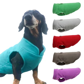 Fleece Dog Jacket 1