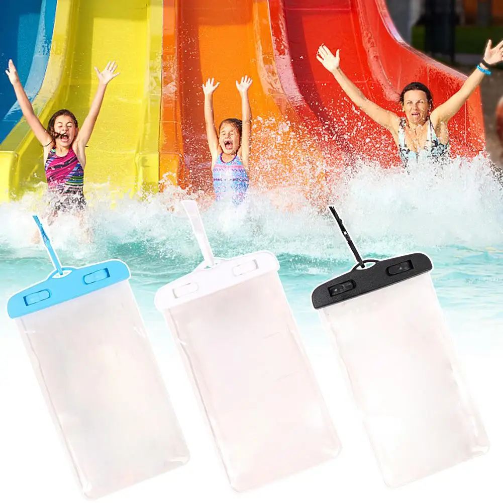 

17.5*11cm Outdoor Camping Swimming Diving Rafting Springs Bathroom Rainy Bag Fluorescence Bag Supplie Waterproof Day Mobile S0O0