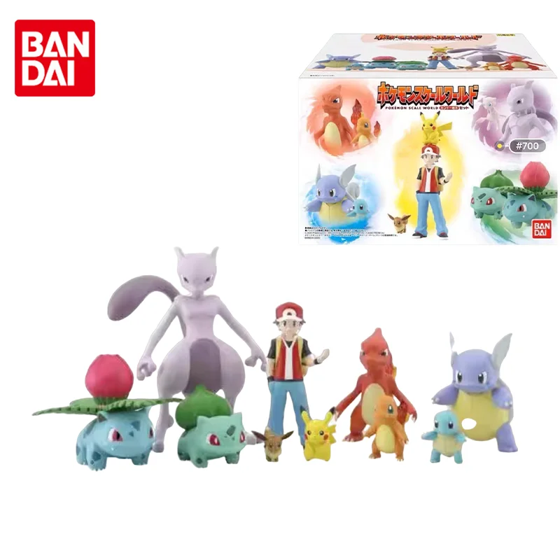 Фигурка героя покемона Bandai, фигурка героя аниме Shokugan Pikachu Чармандера, игрушки для детей, подарок, Коллекционная модель