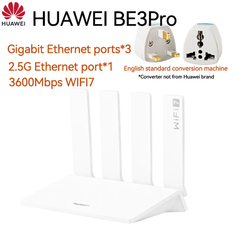 هواوي راوتر BE3pro WiFi7 راوتر 3570 ميجا بت في الث...