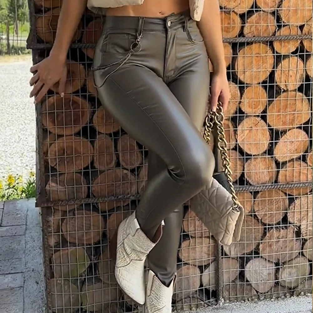 

Женские брюки, Осень-зима, универсальные эластичные женские брюки-карандаш, женские узкие брюки со средней талией, женские брюки, Лидер продаж