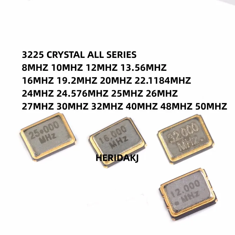 5PCS 12M 12MHz 12.000M 12.000MHz Passive Crystal 5032 SMD-2Pin 5mm×3 - Foto 2