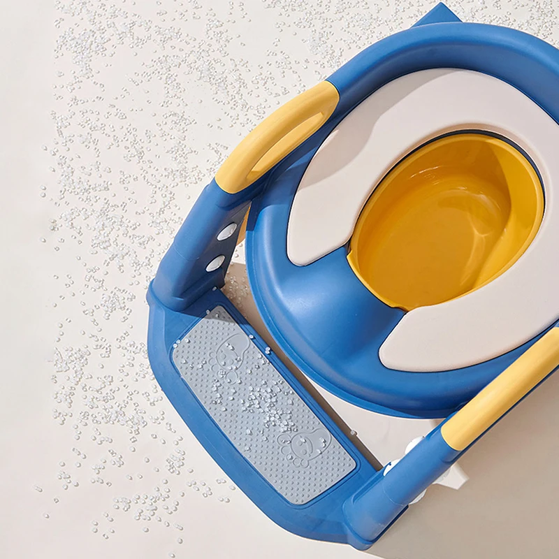 Baby Potty Toilet Training Seat Multifunctional Household Foldable Foot Stool Baby Toilet Training Ladder For Kids