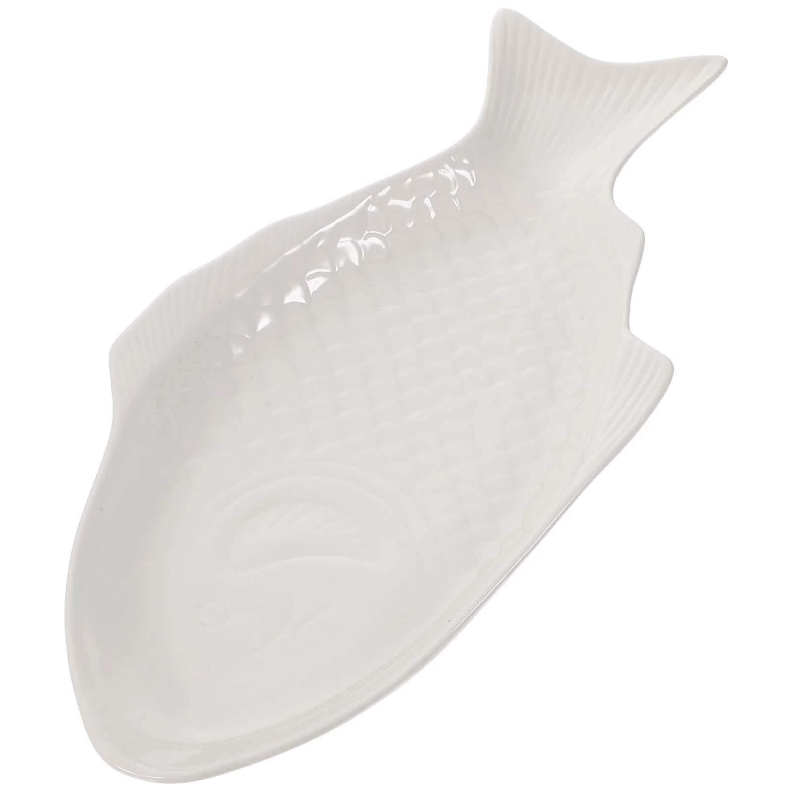

Fish Ceramic Serving Plates Platter Plate Shaped Pan Dish Sushi Food Oval Tray Dinner Turkey Bowl Lasagna Tableware Baking