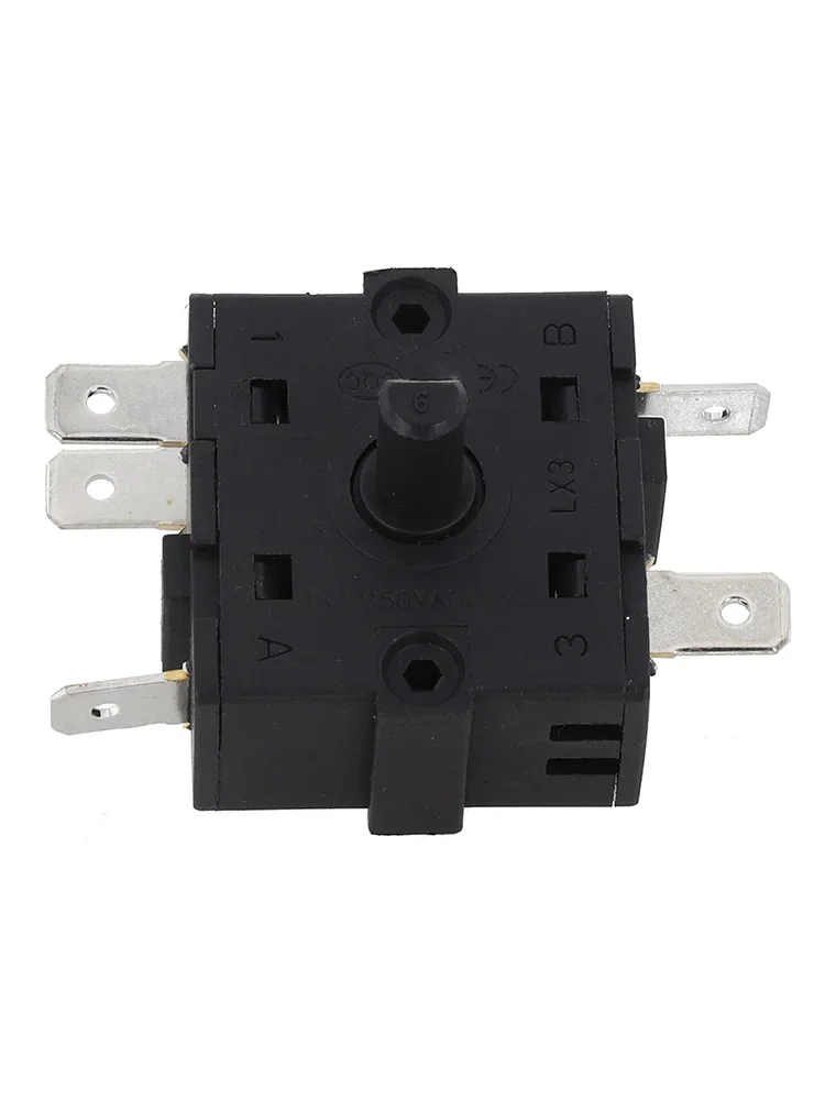 Electric Heater Gear Switch Stove Accessories 3-pin 5-pin Gear Adjustment Switch Electric Heater Timer Accessory