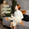 Cute Colorful Big Goose Soft Fluffy Stuffed Stuffed Toy Cuddles Sleeping Partner for Children and Friends Holiday Birthday Gifts 4