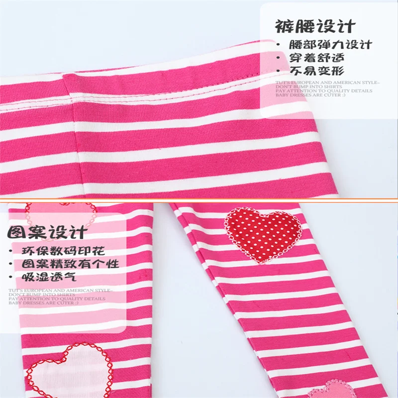 Jumping Meters 2-7T Unicorns Autumn Spring Girls Leggings Pants Print Full Length Girls  Baby Skinny Pencil Pants 6