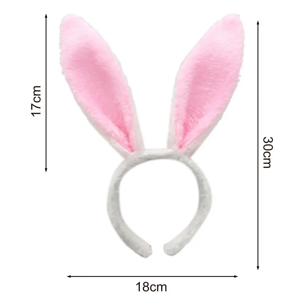 Easter Headband Decorative Hair Hoop Soft Plush Easter Bunny Ear Headband for Girls Colorful Patchwork for Washing for Bathroom bad bunny logo shower curtain bathroom showers luxury bathroom bathroom and shower products waterproof shower curtain