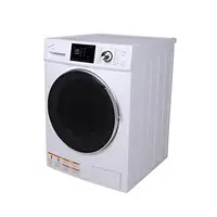 2-in-1 Front Loading Washer Dryer Combo 2.7 cu ft White Compact Efficient Programmable Quiet Cycle Clothes Cleaning Machine 1