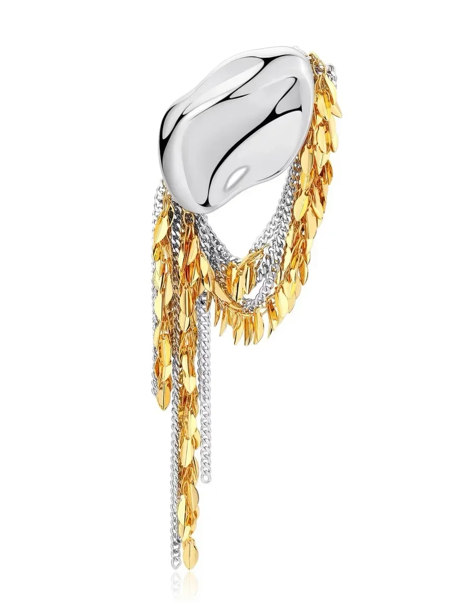 

LONDANY bracelet Gold and silver dual color tassel bracelet for female niche design high-end and adjustable bracelet