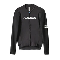PIMMER 2025 New Summer Long sleeve Men's Cycling Jersey Road Bike Mountain Bike Breathable Tight Sweatshirt Ropa de ciclismo 2