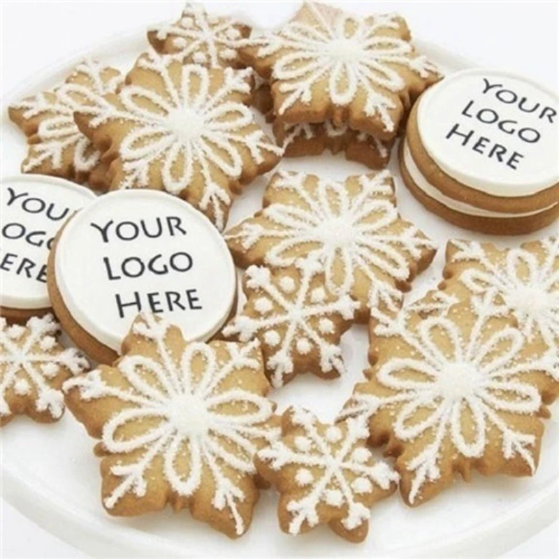 Snowflake Cutter Cookies Stainless Steel Fondant Christmas Cake Pastry Mould DIY Kitchen Baking Tool 5pcs/set