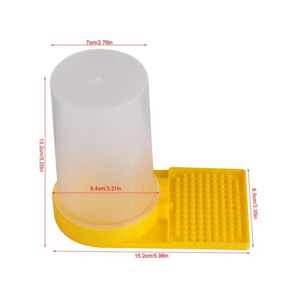 Beekeeping Tools Beekeeping Accessories Bees Water Feeder Drinking Water Feeder Feeding Bowl Beehive Honey Bee Watering Tool Beekeeping Equip Dispenser Garden Yards Supply