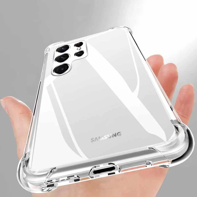 Transparent air-bag anti-falling shell (thickened) for samsung galaxy s23  ultra case cover on samsungs23