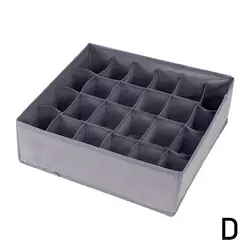 Foldable Fabric Drawer Organizer with Multiple Grids for Underwear and Socks Storage (24 Girds)