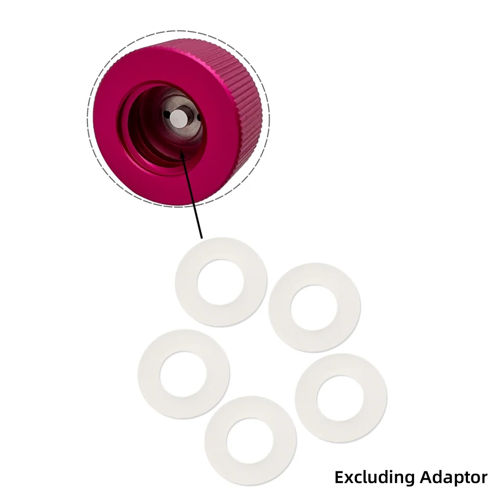 Guarnizioni CO2 Per Sodastream - 6 Pezzi Ricambio Per Bottiglie, Nero, Compatibile TR21-4 - Foto 2