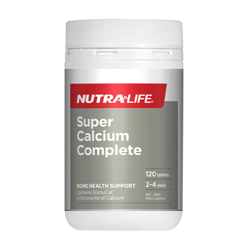 Super Calcium Complete 120 Tablets Calcium Supplement Osteoporosis