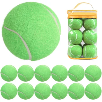 12 Packs Pressure Matching and Training Tennis Balls Sports Beach Tennis Tennis practice 5